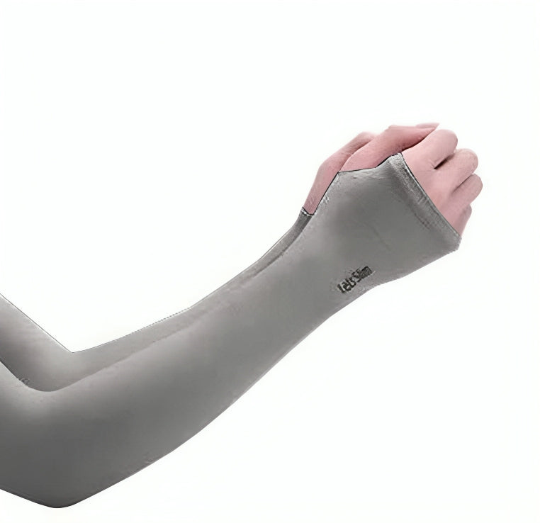 3 Pair Thumb Hole Arm Sleeves for Girls boys Women & Islamic Hijab Wearers UV Protection & Moisture Wicking Perfect for Cycling Running Golf & Outdoor Sports