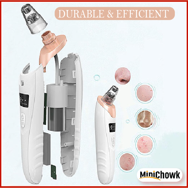 5-in-1 Blackhead Remover Vacuum – Electric Pore Cleaner & Acne Extractor for Deep Facial Cleansing