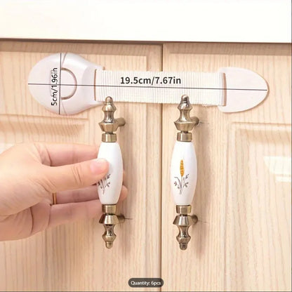 Child Baby Safety Locks for Drawer, Cabinets, Doors & Fridge | Toddler Security Furniture Blockers