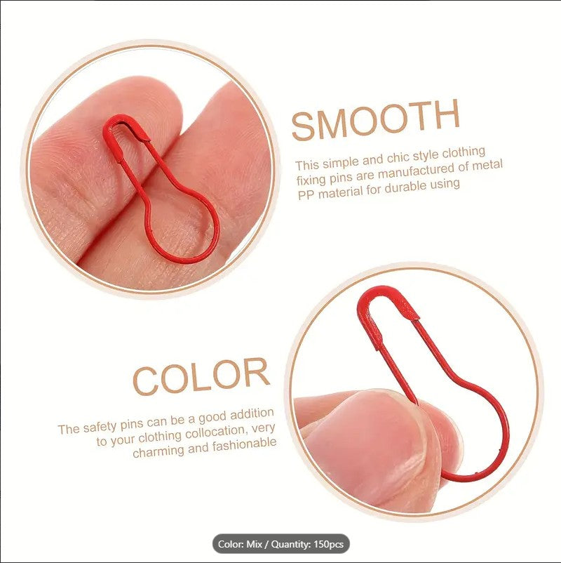 Colorful Coilless Safety Bulb Pins