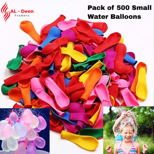 Small Water Balloons, Water Fight Colorful Mini Latex Water Balloons, Small Water Balloons, Small Water Balloons perfect for outdoor play and summer games, Ideal for children, adults, and beach sand toys, Fun, sports-focused