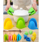 Best quality Pair of Silicon pot holder Gloves Silicone Heat Resistant Gloves hot pot holders Non Stick Anti-slip Pot Bowel Holder Baking Oven Mitts best Kitchen tool