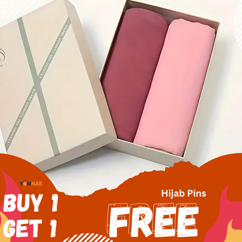 Hijab Set for Girls & Women – Premium Chiffon & Georgette Stoller Scarves | Lightweight, Breathable & Elegant Modest Fashion Hijabs for Daily & Party Wear