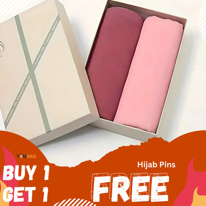 Hijab Set for Girls & Women – Premium Chiffon & Georgette Stoller Scarves | Lightweight, Breathable & Elegant Modest Fashion Hijabs for Daily & Party Wear