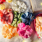 Scrunchies for girls hair High Quality Silk