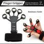 Finger Gripper Guitar Finger Exerciser Hand Strengthener Hand Trainer Black, Finger Griper, Finger Gripper Strength band, Silicon Finger Gripper, PCS Finger Gripper ,Finger Gripper Exercise Band