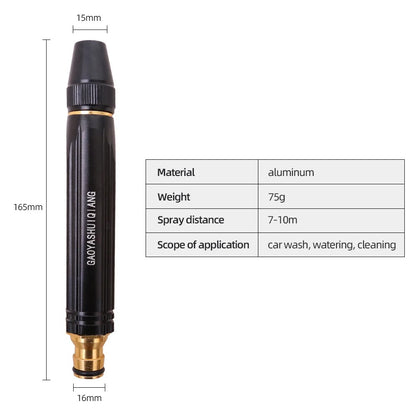 HIGH QUALITY WATER PRESSURE NOZZLE WASHING SPRAY NOZZLE GUN CAR SHOWER WATER SPRAY NOZZLE MULTIFUNCTION ADJUSTABLE WATER SPRAY GUN