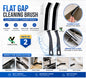 2Pcs Gap Cleaning Brush for Fine Seam Corners and Grooves - Window Kitchen Bathroom Tiles Joints Microfiber Toilet WC Cleaning Tools