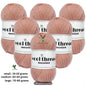 Premium Double Knit Wool Yarn - 4 Ply Soft Acrylic (60g) for Knitting & Crochet - Vista Brand