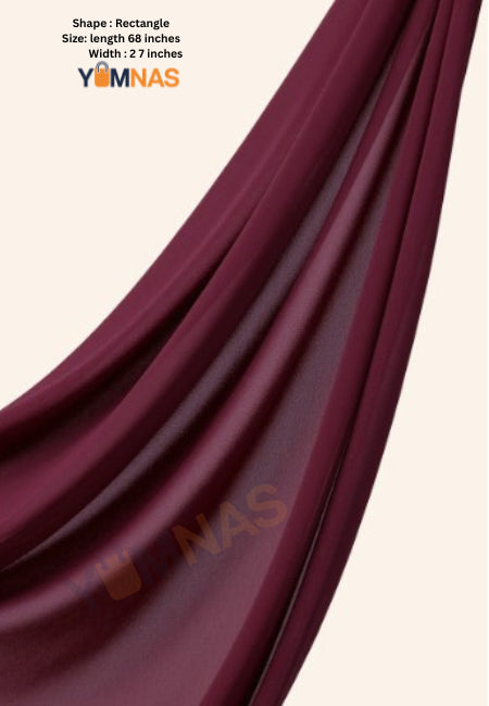 Hijab Set for Girls & Women – Premium Chiffon & Georgette Stoller Scarves | Lightweight, Breathable & Elegant Modest Fashion Hijabs for Daily & Party Wear