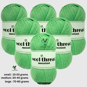 Premium Double Knit Wool Yarn - 4 Ply Soft Acrylic (80g) for Knitting & Crochet - Vista Brand