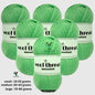 Premium Double Knit Wool Yarn - 4 Ply Soft Acrylic (60g) for Knitting & Crochet - Vista Brand