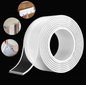 PACK OF 2 Washable Traceless Nano Adhesive Tape