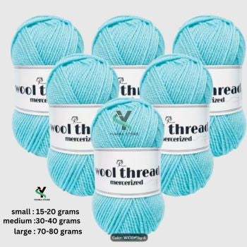 Premium Double Knit Wool Yarn - 4 Ply Soft Acrylic (80g) for Knitting & Crochet - Vista Brand