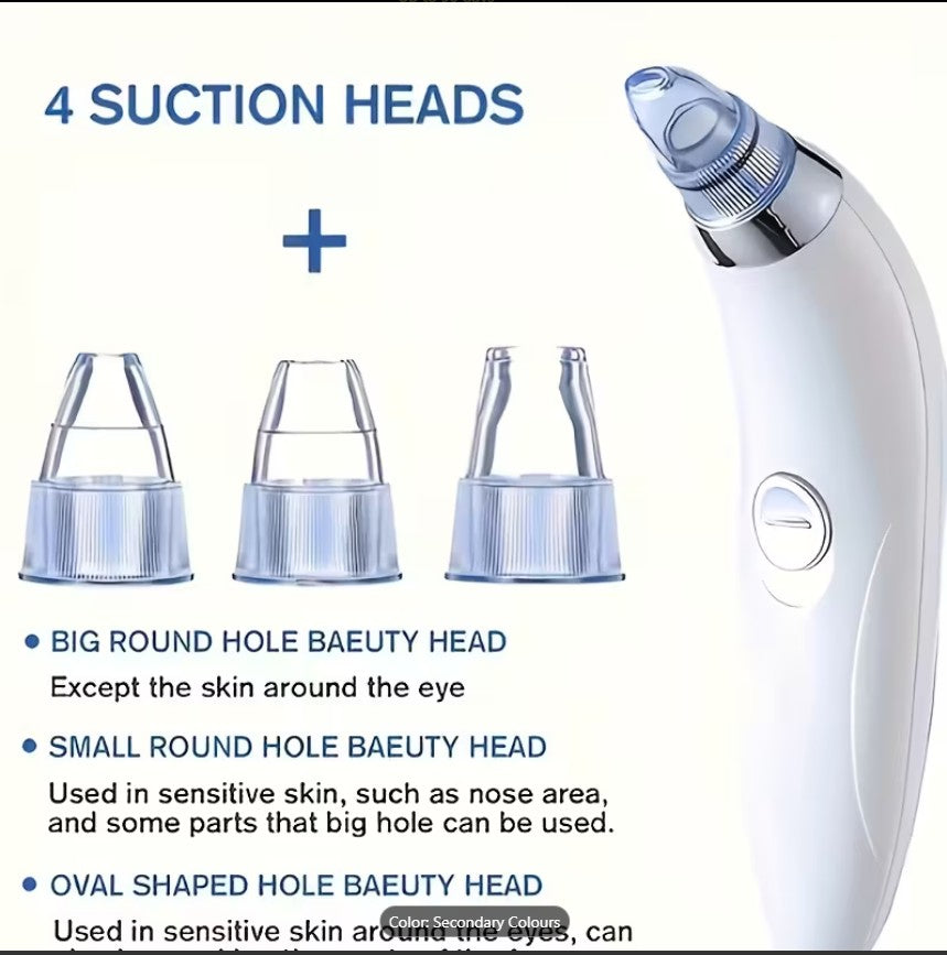 Derma Suction Facial SPA Blackhead Remover Machine – 4 in 1 Pore Cleaner & Acne Removal Suction Tool No Ratings