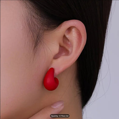 Stud Earrings Ingemark Vintage Gold And Silver Colour