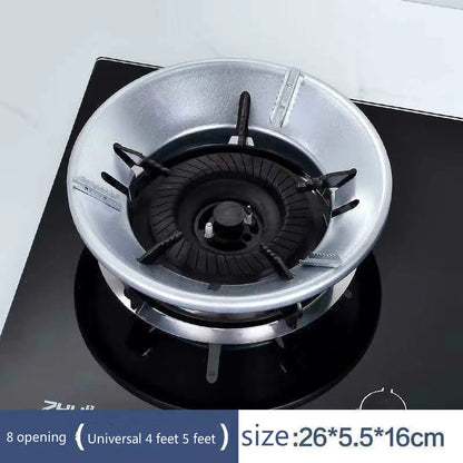 Gas Burner Cover with Ventilation Holes - Compatible with Flat Bottomed & Round Bottomed Pots, Durable Metal Stove Top Protector for Home, Picnic, Restaurant Stoves, Outdoor Kitchens & Gas Stoves.