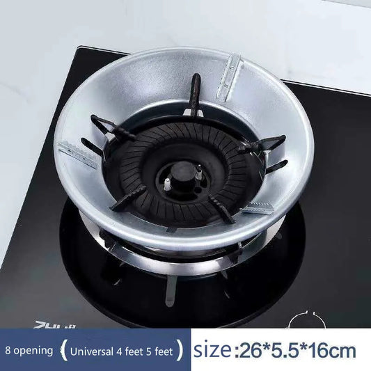 Gas Burner Cover with Ventilation Holes - Compatible with Flat Bottomed & Round Bottomed Pots, Durable Metal Stove Top Protector for Home, Picnic, Restaurant Stoves, Outdoor Kitchens & Gas Stoves.