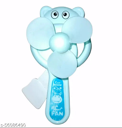 Cute Bunny Handheld Mini Fan – Portable Manual Cooling Fan for Kids & Travel