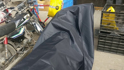 Full Size Scratch & Water Proof 70 / 125 / 150 cc Bike COVER Anti Scratch Waterproof & Dust Proof Top Parking Cover Broke
