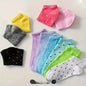 Short Cotton Ankle Socks – Soft & Breathable No-Show Low Cut Socks for Women & Girls (Colorful Random Pack)