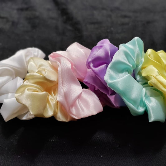 Scrunchies for girls hair High Quality Silk