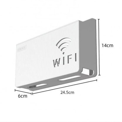 Wall Mounted WiFi Router Holder Box &ndash; Hidden Cable Organizer &amp; Decorative Shelf for Home &amp; Office Short Description: