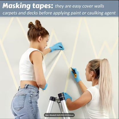 Multi Size Painting Masking Tape