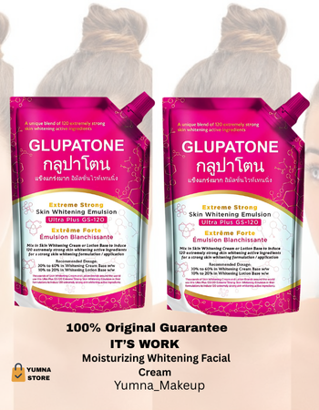 GULPATONE Extreme Strong Whitening Emulsion Ultra Plus GS-120 For Face & Body 50ml