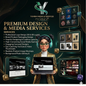 I will design professional social media posts, branding, and packaging