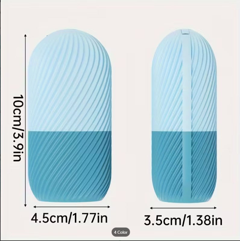 Blue Silicone Ice Roller for Face
