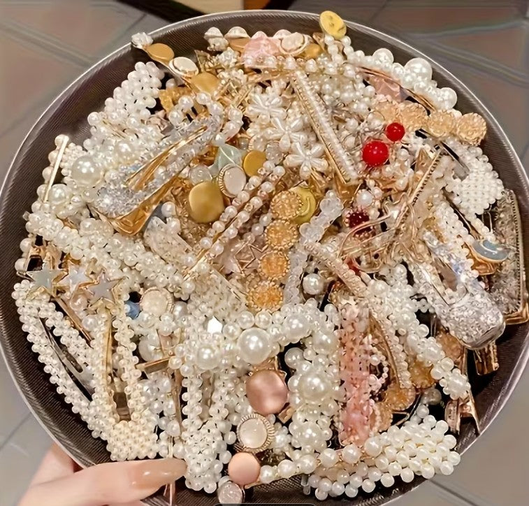 1pc Cute Pearl Hair Clip