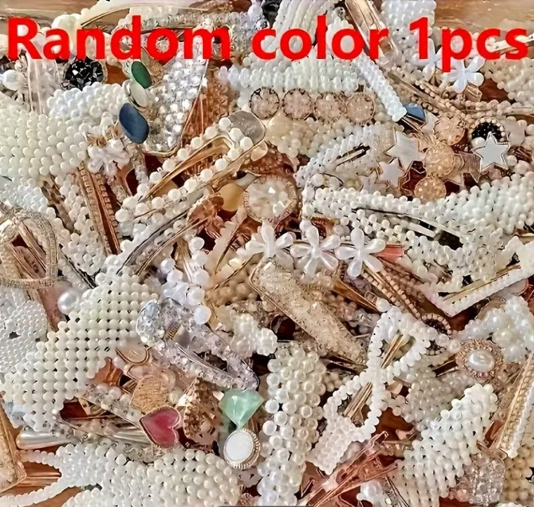 1pc Cute Pearl Hair Clip