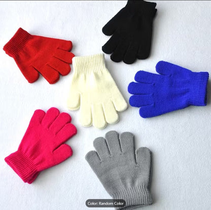 6pairs Knitted Gloves Suitable for Infants