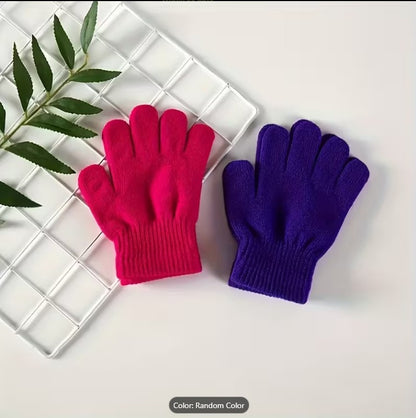 6pairs Knitted Gloves Suitable for Infants