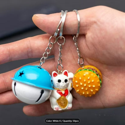 Premium Creative Metal Key Rings with Chain & Jump Rings – Bulk Keychain Ring Base for DIY Crafts, Customized Keychains & Handmade Accessories