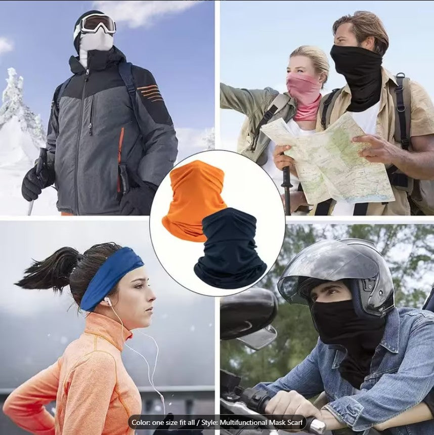 Breathable Face & Neck Mask for Bikers