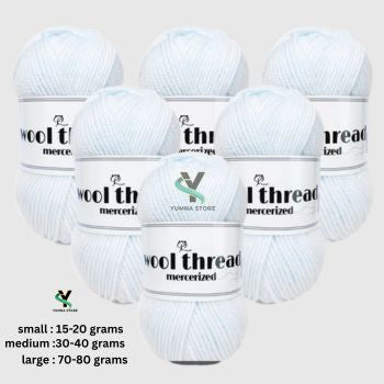 Premium Double Knit Wool Yarn - 4 Ply Soft Acrylic (80g) for Knitting & Crochet - Vista Brand
