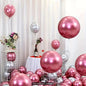 Baby Pink Large Metallic Shiny Balloons