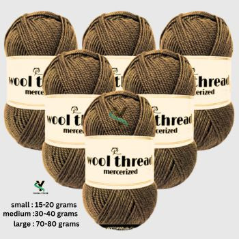 Premium Double Knit Wool Yarn - 4 Ply Soft Acrylic (80g) for Knitting & Crochet - Vista Brand