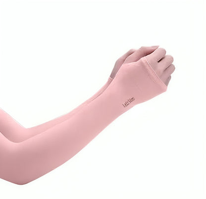 3 Pair Thumb Hole Arm Sleeves for Girls boys Women & Islamic Hijab Wearers UV Protection & Moisture Wicking Perfect for Cycling Running Golf & Outdoor Sports