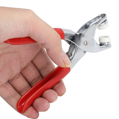 Metal Body Snap Button Kit With Hand Pressure Pliers 50pcs Snaps , Metal Snaps For Sewing, Sewing Snaps For DIY Crafts Clothes Hats.