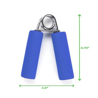 Non-Slip Hand Gripper Waist and Hand Developer Heavy Hand Grip Strength Training Tool Device Steel Plastic Sponge (1 Pc).