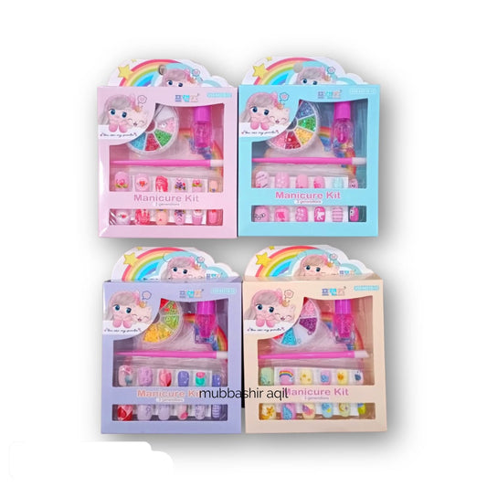 Cute Beautiful Nail Art Set With 10 Pack Of Nails
