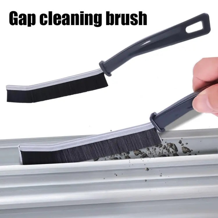 2Pcs Gap Cleaning Brush for Fine Seam Corners and Grooves - Window Kitchen Bathroom Tiles Joints Microfiber Toilet WC Cleaning Tools