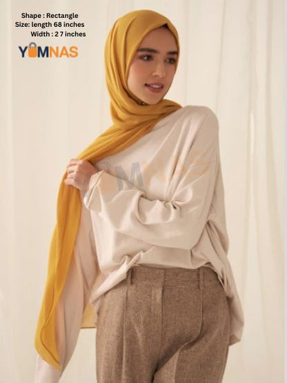 Hijab Set for Girls & Women – Premium Chiffon & Georgette Stoller Scarves | Lightweight, Breathable & Elegant Modest Fashion Hijabs for Daily & Party Wear