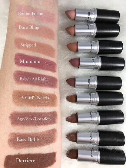 12 Matte Lipsticks – Highly Pigmented, Smooth Texture & Long-Lasting Matte Finish | Multicolor Lip Shades for Bold & Professional Makeup Looks