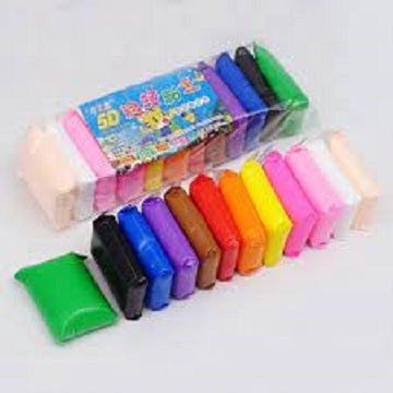 Kids Play Super Light Clay Air Dry Clay Kids Modeling Clay - Air Dry Polymer Clay with Free Tools Foamic Polymer Light Clay Slime Playdough For Kids