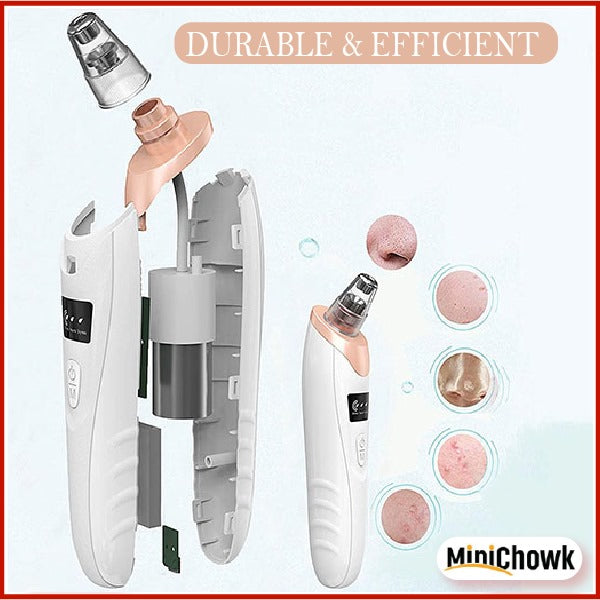 5-in-1 Blackhead Remover Vacuum – Electric Pore Cleaner & Acne Extractor for Deep Facial Cleansing