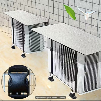 Outdoor AC Cover – Double-Layer Weatherproof Design